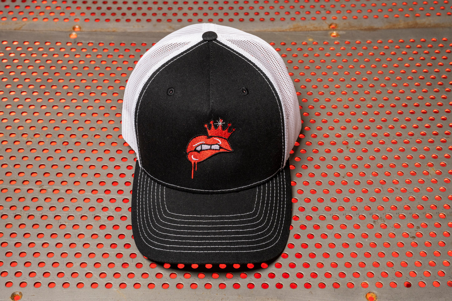 Crown Lips Trucker Hat